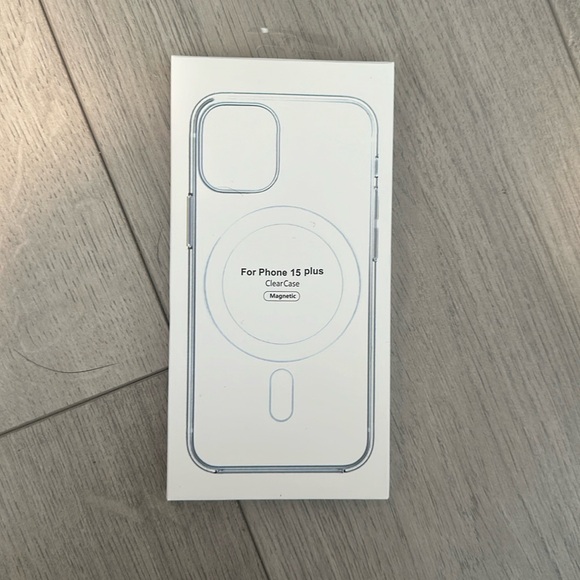 iPhone 15+ silicone clear case - Picture 1 of 1